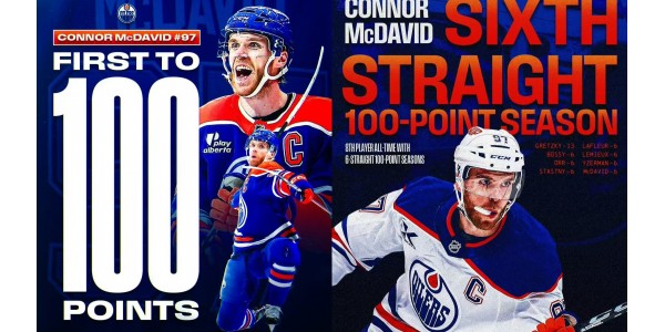 Eine 100-Punkte-Dynastie und die ultimative Krone: Conor McDavids Eishockey-Legende